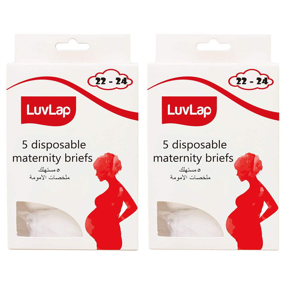 Luvlap Disposable Maternity Brief Size 22 24 Pack Of 3 Buy at